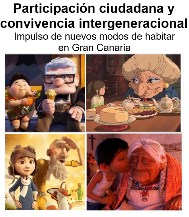 Participación ciudadana y convivencia intergeneracional. Impulso de nuevos modos de habitar en Gran Canaria